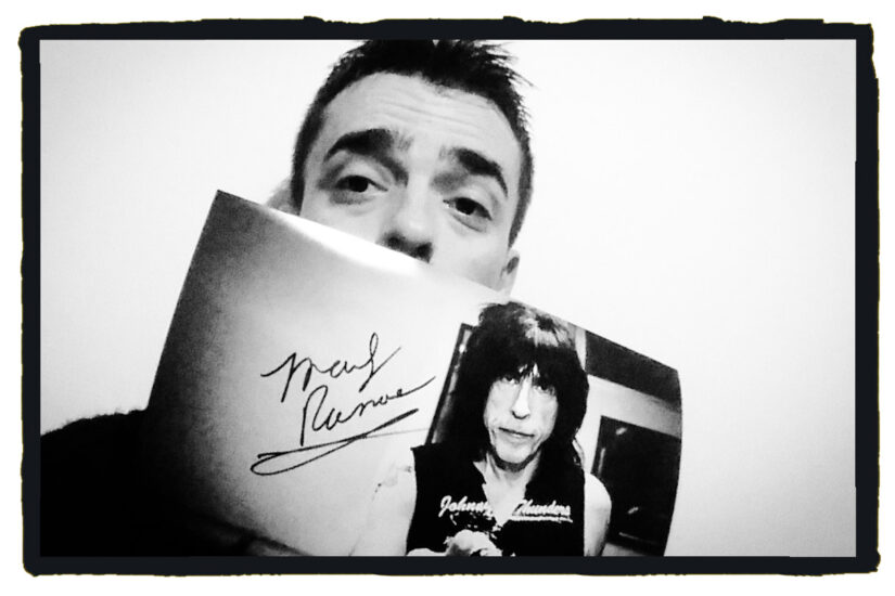 Marky Ramone Autografo