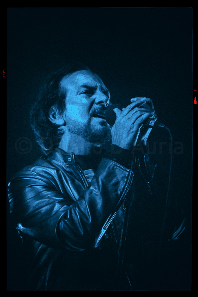Eddie Vedder foto Danilo D'Auria - Music Photography